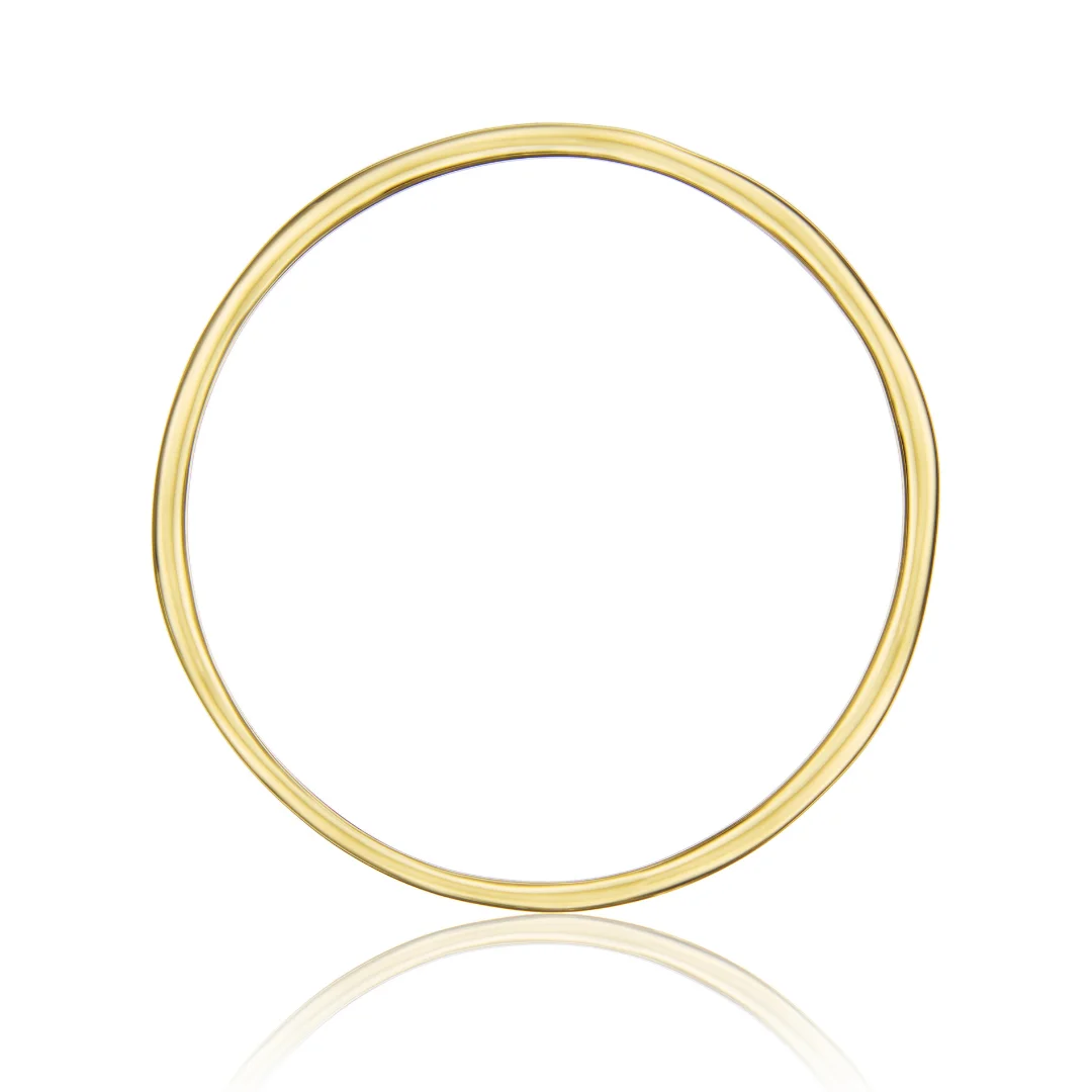 Gold Wave Bangle - Image 6