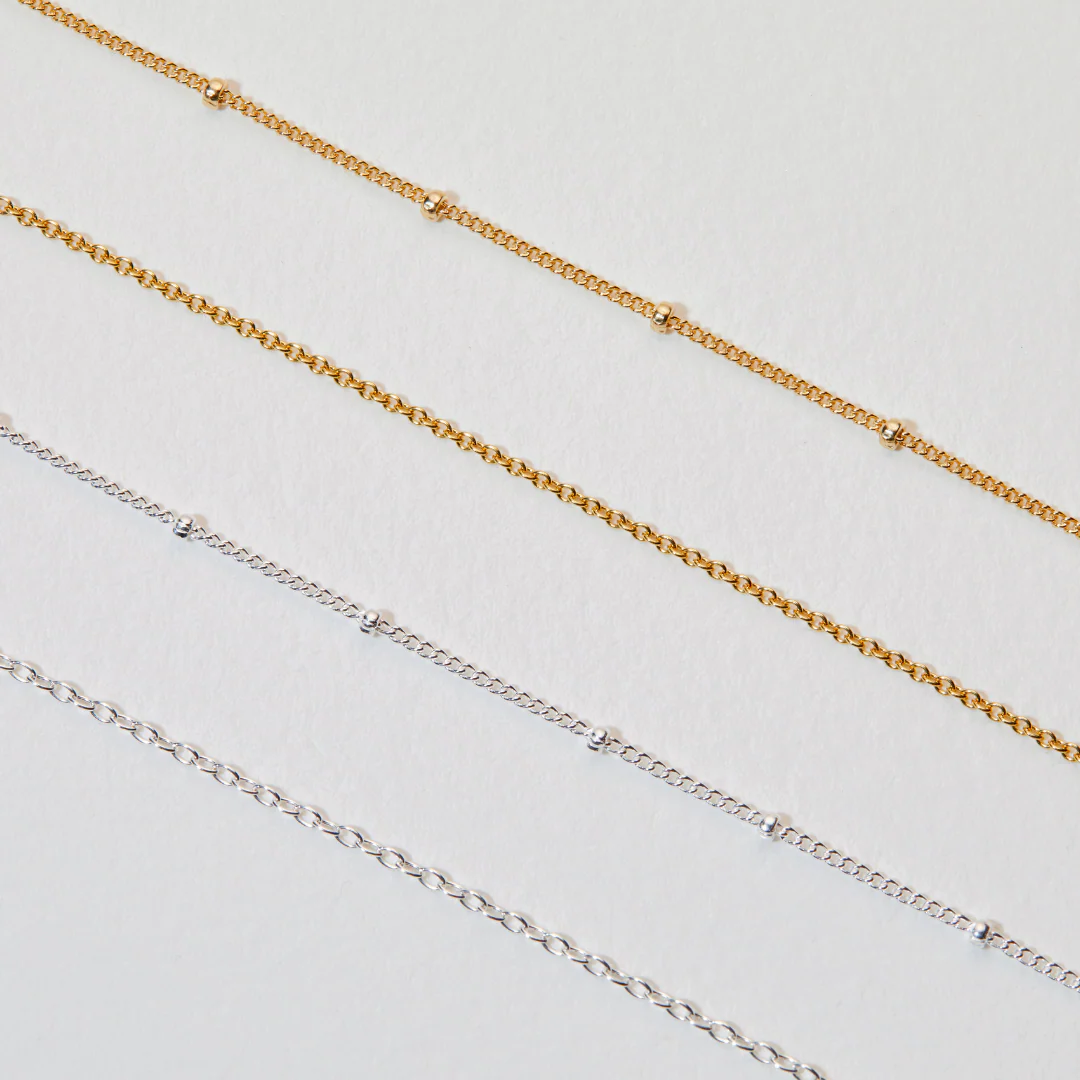 Silver Plain Chain - Image 3