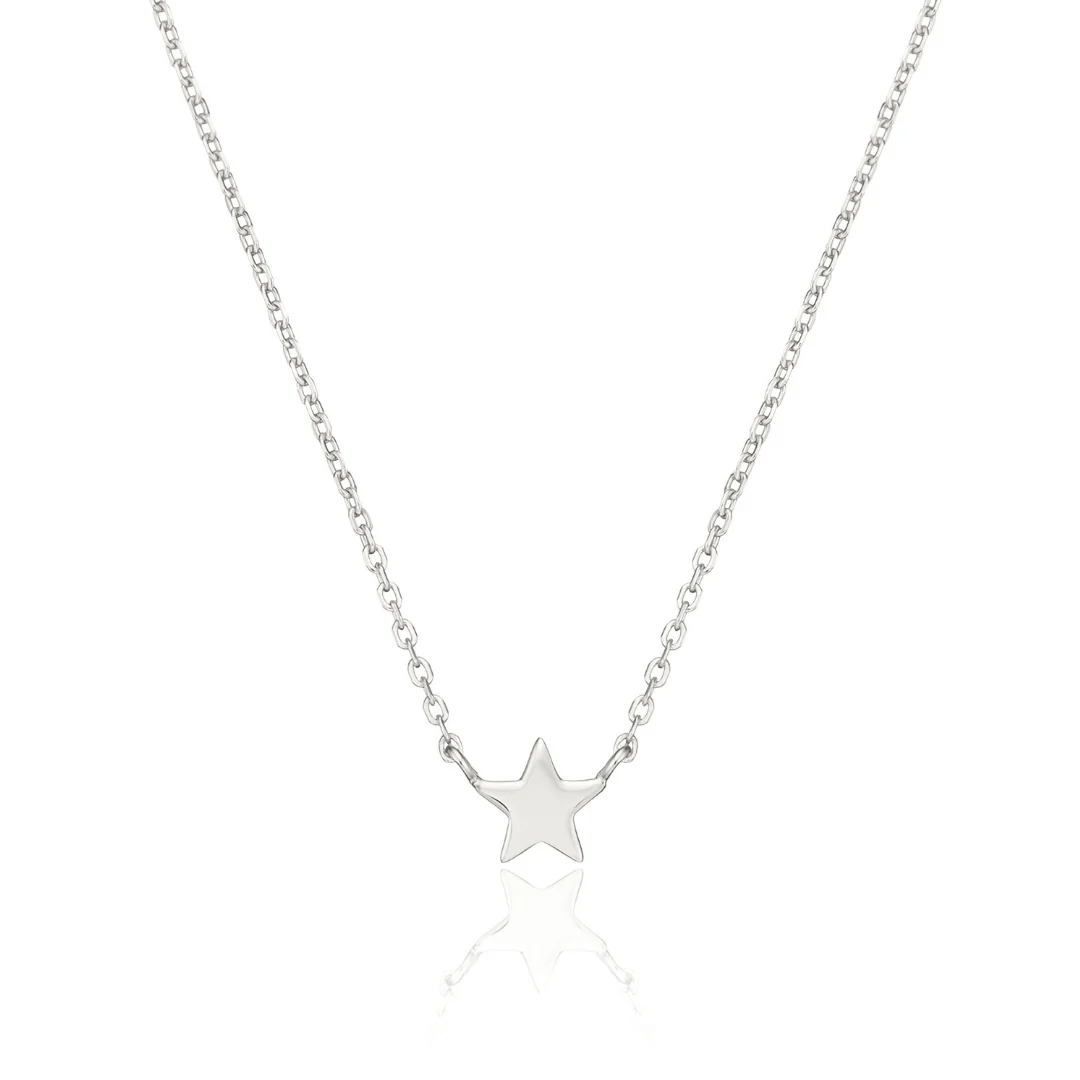 Silver Tiny Star Necklace